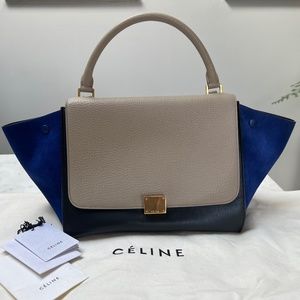 Celine Tricolor Trapeze Medium handbag